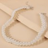 Danshinbow Multi Layered Beaded Necklace Clavicle Choker Adjustable Jewellery for