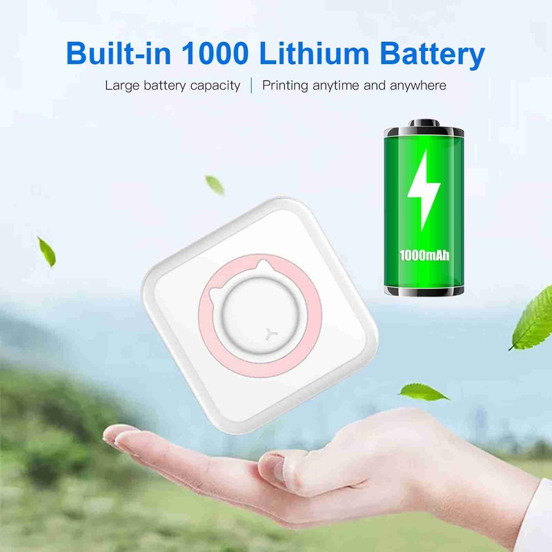 All-in-one Photo Printer Multifunction Portable Printer Wireless Instant Mini Printer