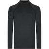 Typhoon Junior Fintra Long Sleeve Rashguard - Black 430460 JXL