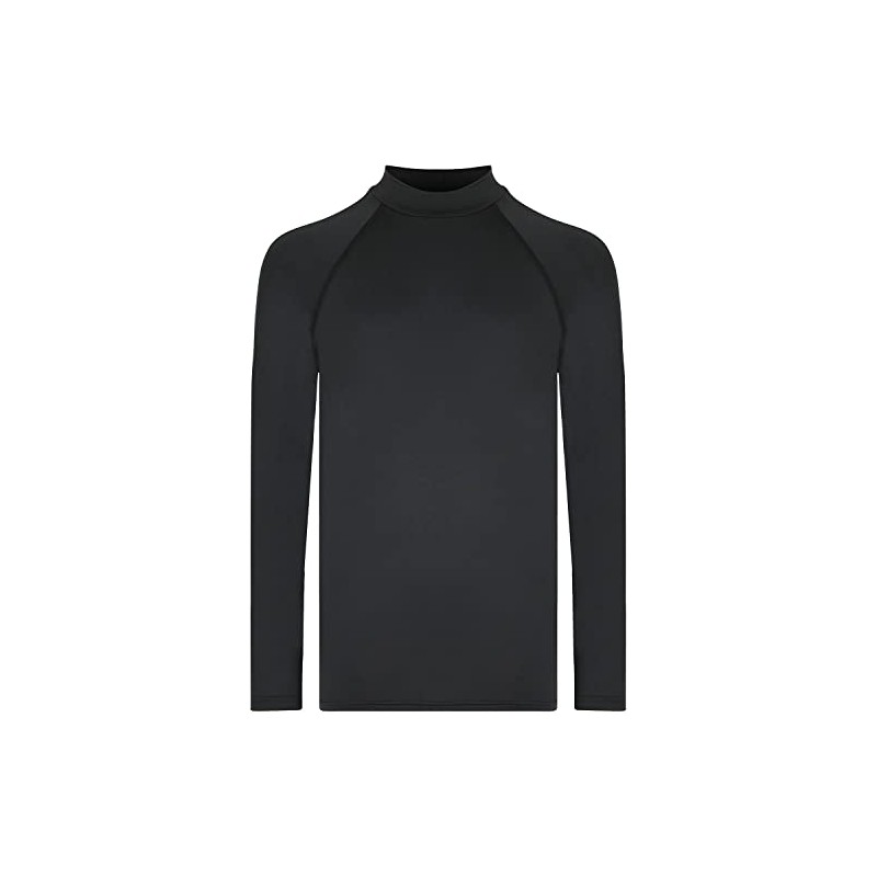 Typhoon Junior Fintra Long Sleeve Rashguard - Black 430460 JXL