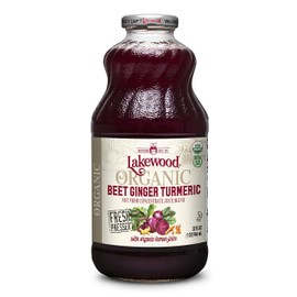 Lakewood Beet Ginger Turmeric, Fresh Pressed (32 Oz, 6 Pack)