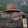 Bigalli 100% Wool Felt Australian Hat for Women Men Crushable