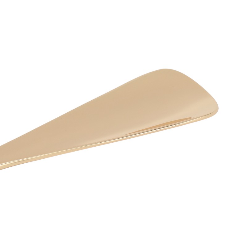 Lion Head Alloy Shoehorn Ergonomic Curves Metal Long Shoehorn with