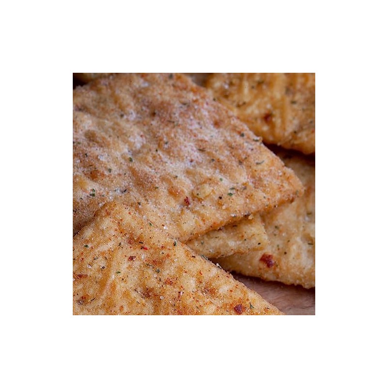 Sherman's Tennessee Hot Crackers, Garlic Parmesan. 4 pack. (6oz each),