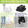 Bin Bags 20L with Drawstring Tie Handle,AOSULI White Bin Liners/Strong