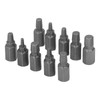 10Pcs Damaged Screw Extractor Hex Bolt Stud Remover Removal Tool