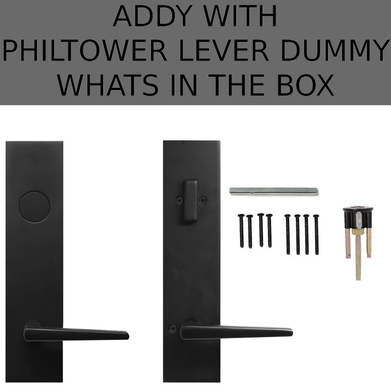 Weslock 0662572720020 Addy Entry Handle with Philtower Lever (Dummy)