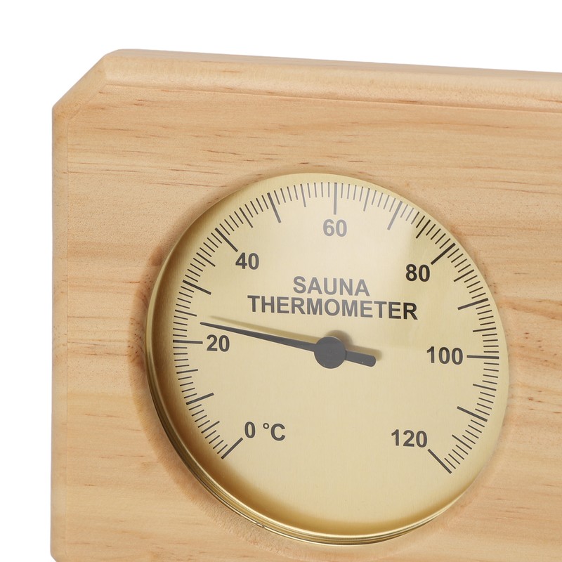 Wooden Sauna Thermometer Hygrometer 2 in 1 Humidity Temperature Measurement