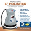AutoSpa 94000AS Random Orbital 6" 120V Automotive Polisher with 2