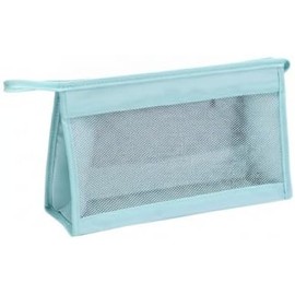 Hanging Travel Toiletry Organizer, Compact Cosmetic and Bathroom Storage Bag for Carry-On Packing - Triangle