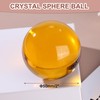 uxcell 50mm/2" Crystal Sphere Ball Glass Solid Decorative Sphere Crystal
