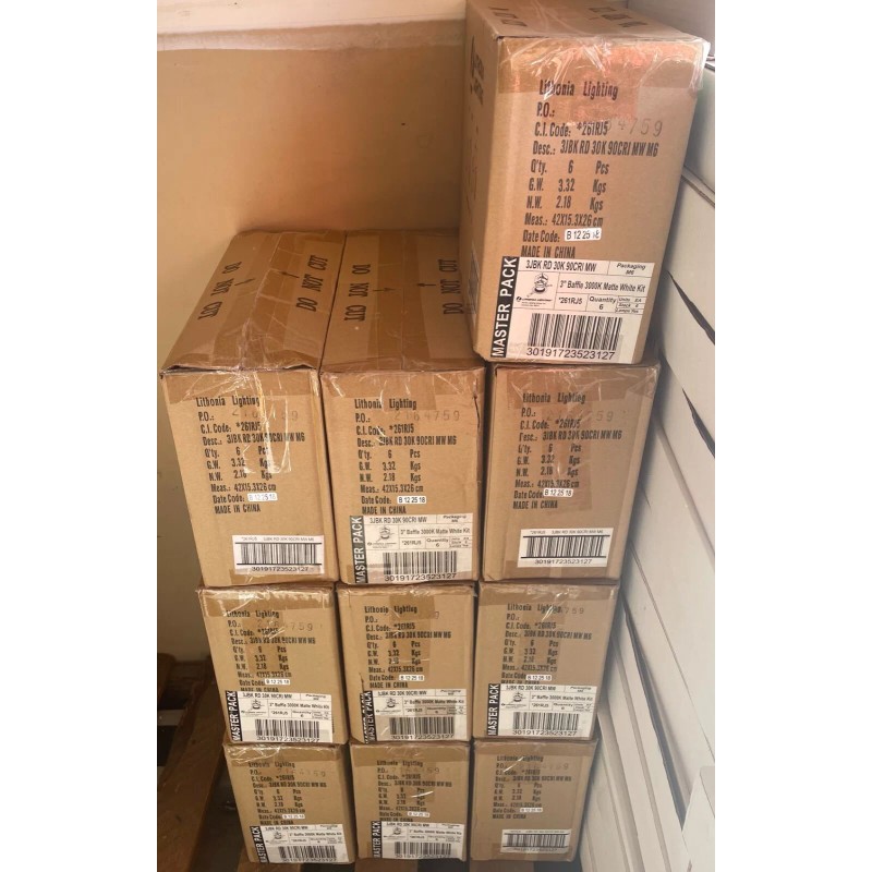 Lithonia Lighting Canless Kit 3" Baffle, Round, 3000 K, 90