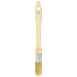 Otsuka Brush Pig Hair Gold Roll Brush Flat White No. 8