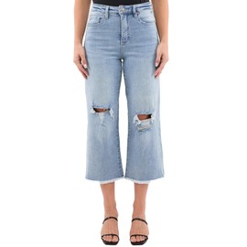 RFM Dylan High Rise Cropped Straight Leg Jeans
