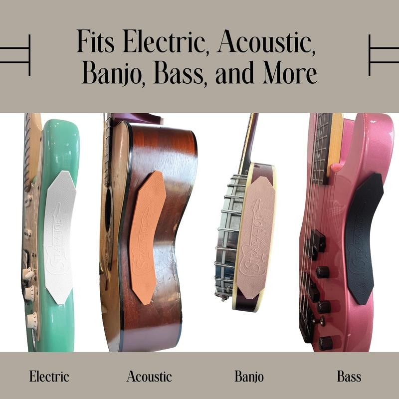 Strap-A-Joe Guitar Stability Grip - Prevents Sliding On Leg -