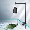Reptile Lamp Stand Adjustable Multi Angle Rotation Clip Reptile Heat