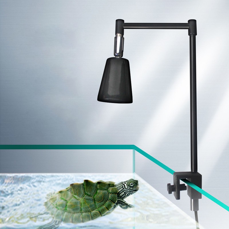 Reptile Lamp Stand Adjustable Multi Angle Rotation Clip Reptile Heat