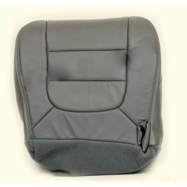 US Auto Seat Cover Inc 2002 2003 Ford F150 Lariat FX4 Driver Bottom Replacement Leather Seat Cover Gray