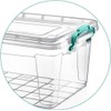 Best House | Small Plastic Storage Box with Clips &