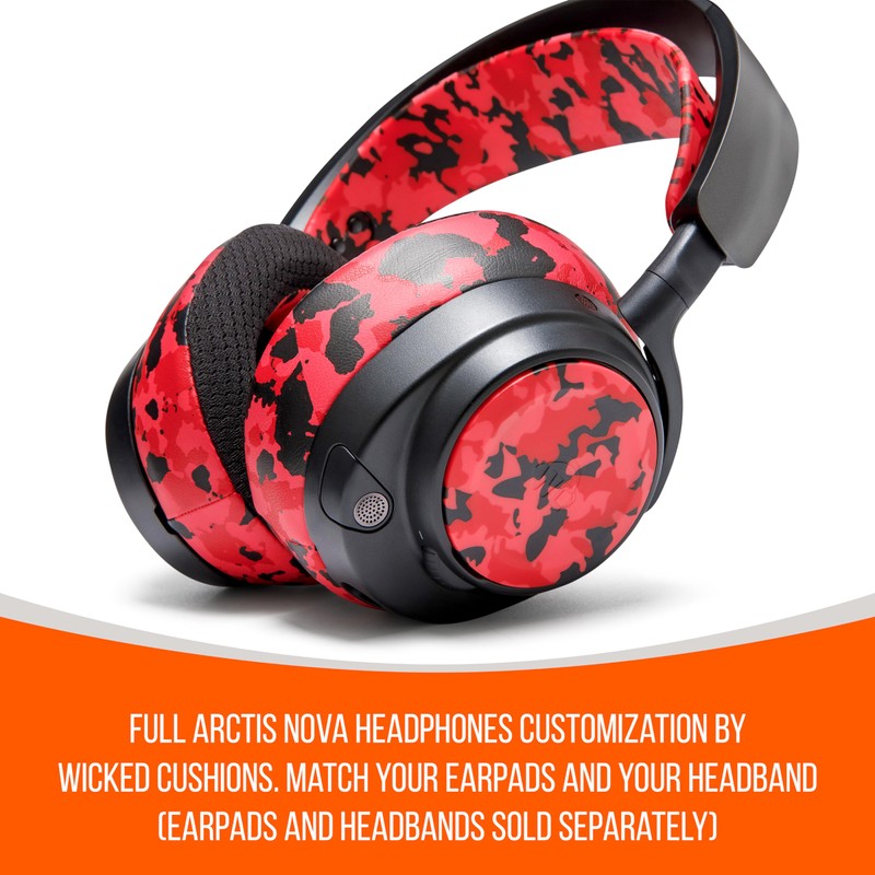 WC Side Speaker Plates for Arctis Nova Headsets, Made by