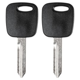 Vurkcy H72-PT 4C Chip Transponder Ignition Car Key Replacement for Ford Expedition Explorer F-150 Mustang Lincoln Navigator Mazda Mercury, New Uncut, 2Pcs