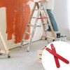 2Pcs Aluminum Alloy Step Ladder Hinge Replacement, red attic Ladder