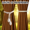 Curtain Tiebacks, Pack of 6 Curtain Tiebacks, Adaptable Curtain Holders