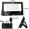 MELPO LED Flood Light Outdoor 800W Equivalent 8000LM Smart RGB