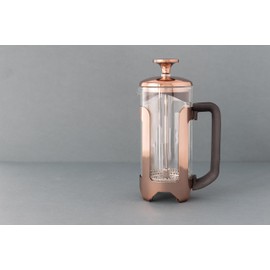 La Cafetière Roma Stainless Steel Cafetière, Three Cup, Copper, Gift Boxed