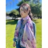 Humble Hilo Pattern Chiffon Scarf Sheer Lightweight Headband Accessory for