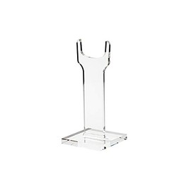 Easels by Amron Rifle, Long Gun Wide Top Display Stand, for Displays and Shows, Clear Acrylic, Sold AS Single Units for Mixing Sizes. (Usually Pick 2) (8 inch)
