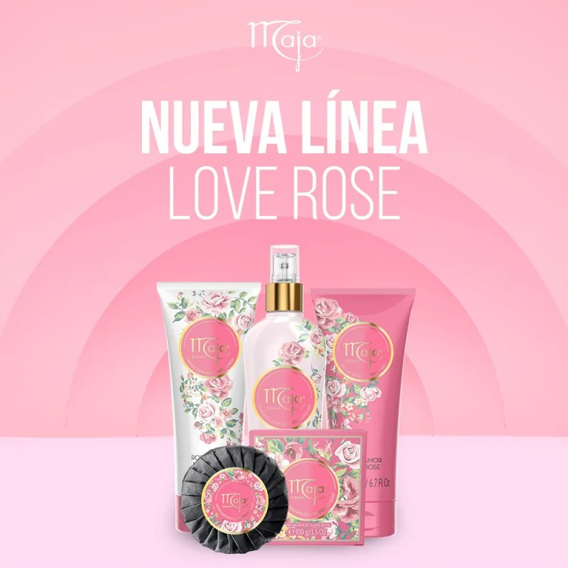 Maja, Jabón Corporal Líquido Love Rose, 200 Ml