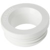 Merriway BH02931 Internal Flushpipe Inlet Pan Connector , White