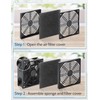 Wathai 120mm x 38mm 4 Inch Small Exhaust Fan 12V