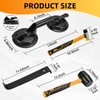 YiBaiBrush Floor Gap Fixer Tool Set, 4 Pack, for Smooth-Surface