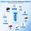 NYI CR123A 3V 1650mAh Lithium Batteries 40 Pack,CR123 3 Volt