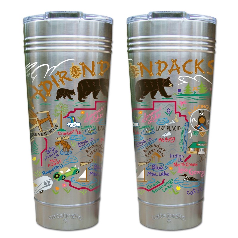 Catstudio Adirondacks Thermal Tumbler | Triple Wall Insulation With Non