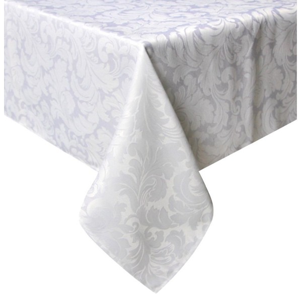 Tektrum Heavy Duty 60 X 84 inch Rectangular Damask Jacquard