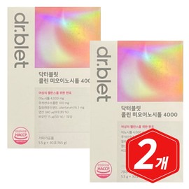 Dr. Bullet middle-aged women's vaginal lactic acid bacteria choline myo-inositol 4000 30 packets 2 folic acid biotin / 닥터블릿 중년 여성 질유래 유산균 콜린 미오이노시톨 4000 30포 2개 엽산 비오틴