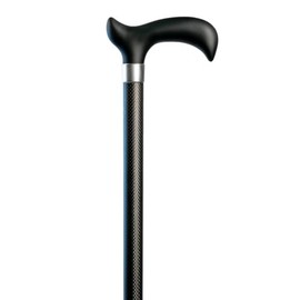 Carbon Fiber with Soft Touch Handle (Black)