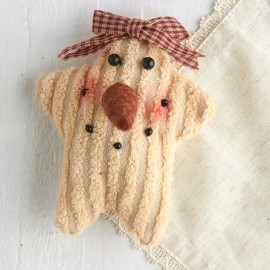 Factory Direct Craft Primitive Star Snowman Ornament | 6 Pieces