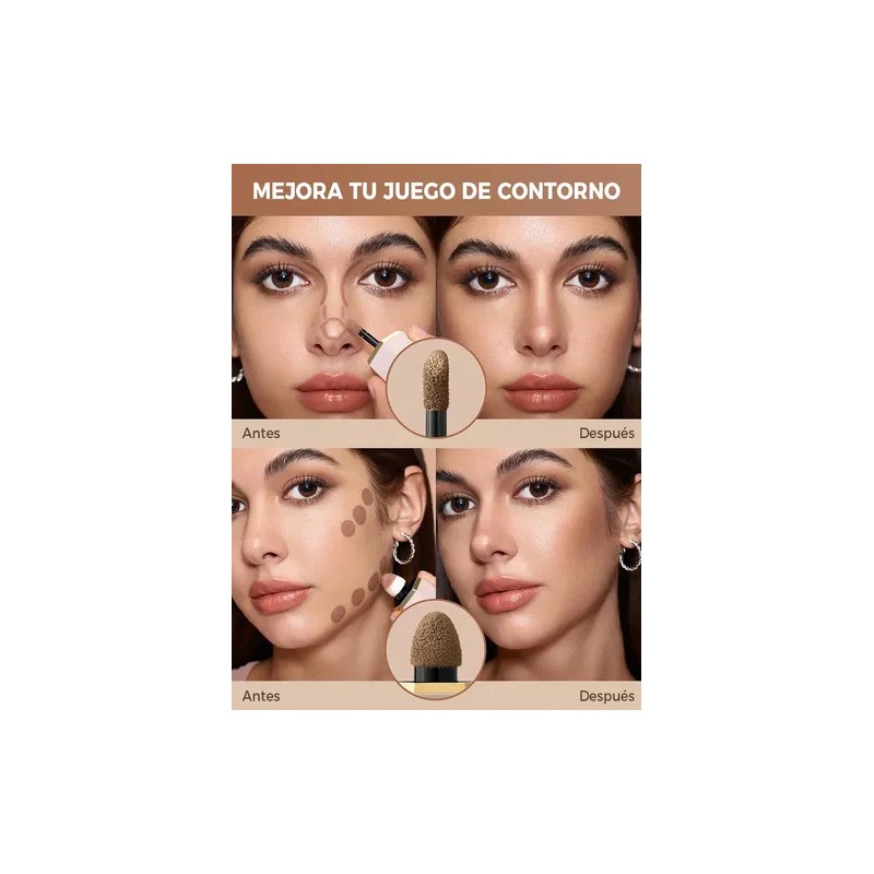 SHEGLAM Precision Sculpt Dúo Contorno Líquido - Warm Honey
