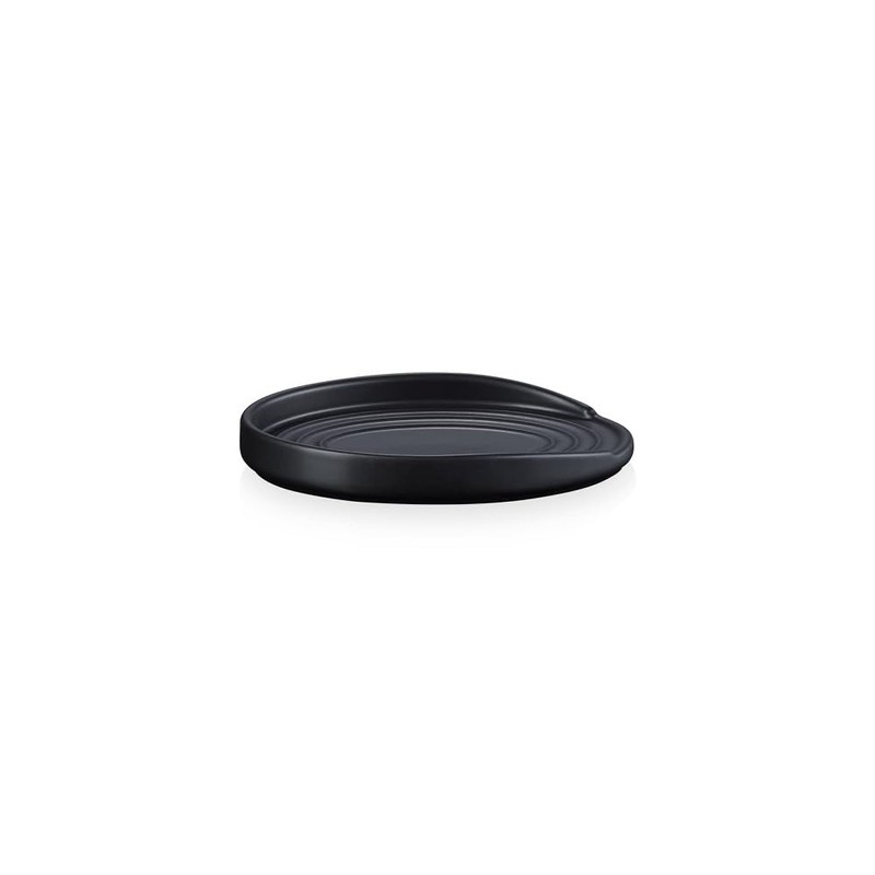 Le Creuset Stoneware Oval Spoon Rest Matte Black, 71507150000099