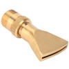 01 Fountain Nozzle, Water Fountain Nozzle Fan Shaped Brass Fountain