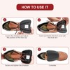 Healeved 1 Pair Anti-Scald Shoe Cover Leather Protector Shoe Toe