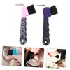 GRIRIW 2pcs Horse Hoof Cleaning Brushes Horse Grooming Tools Multi-Functional