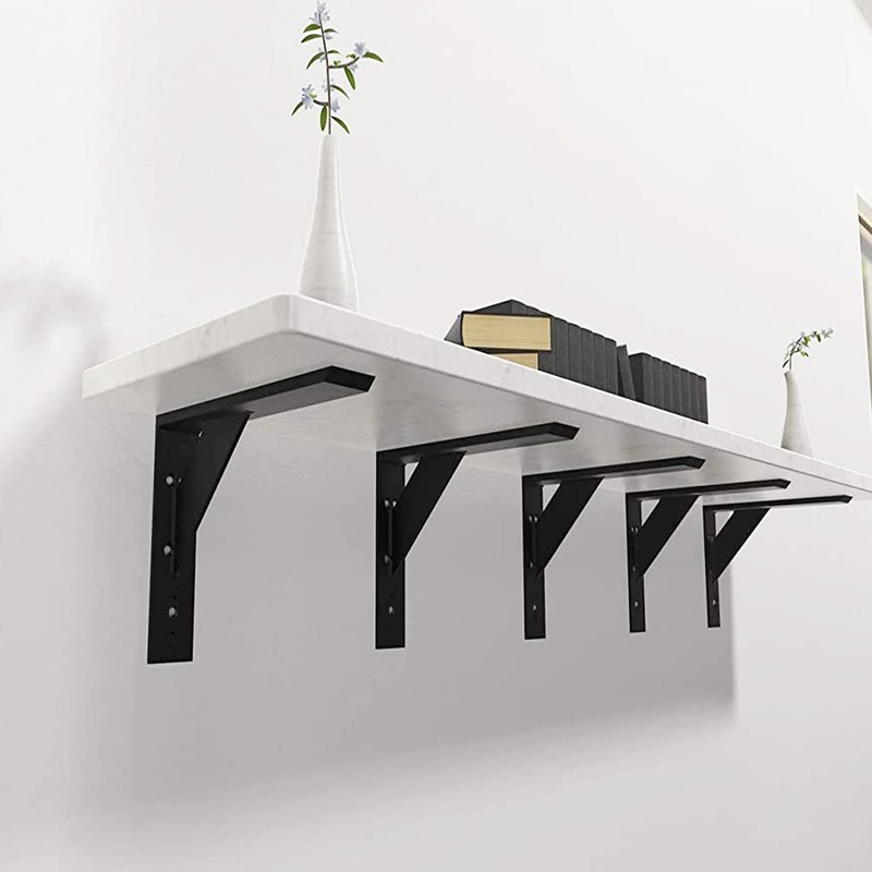Heavy Duty Shelf Brackets 2 Pack 18" x 10" x