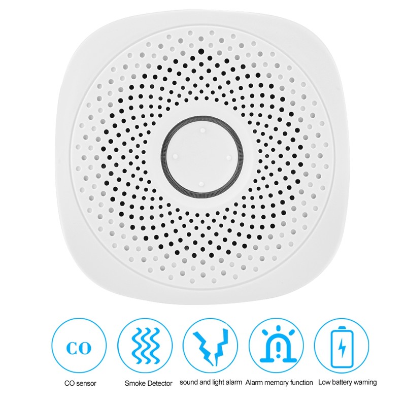 Combustible Gas Leak Detector Built in Speaker Smart Gas Alarm