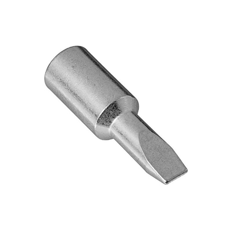 Weller PL153 TIP,CHISEL PLATED,.07, Black
