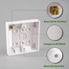 WK Electrical - Single Gang Pattress Box (Inside 16mm, Outside